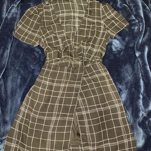 Black and white dress